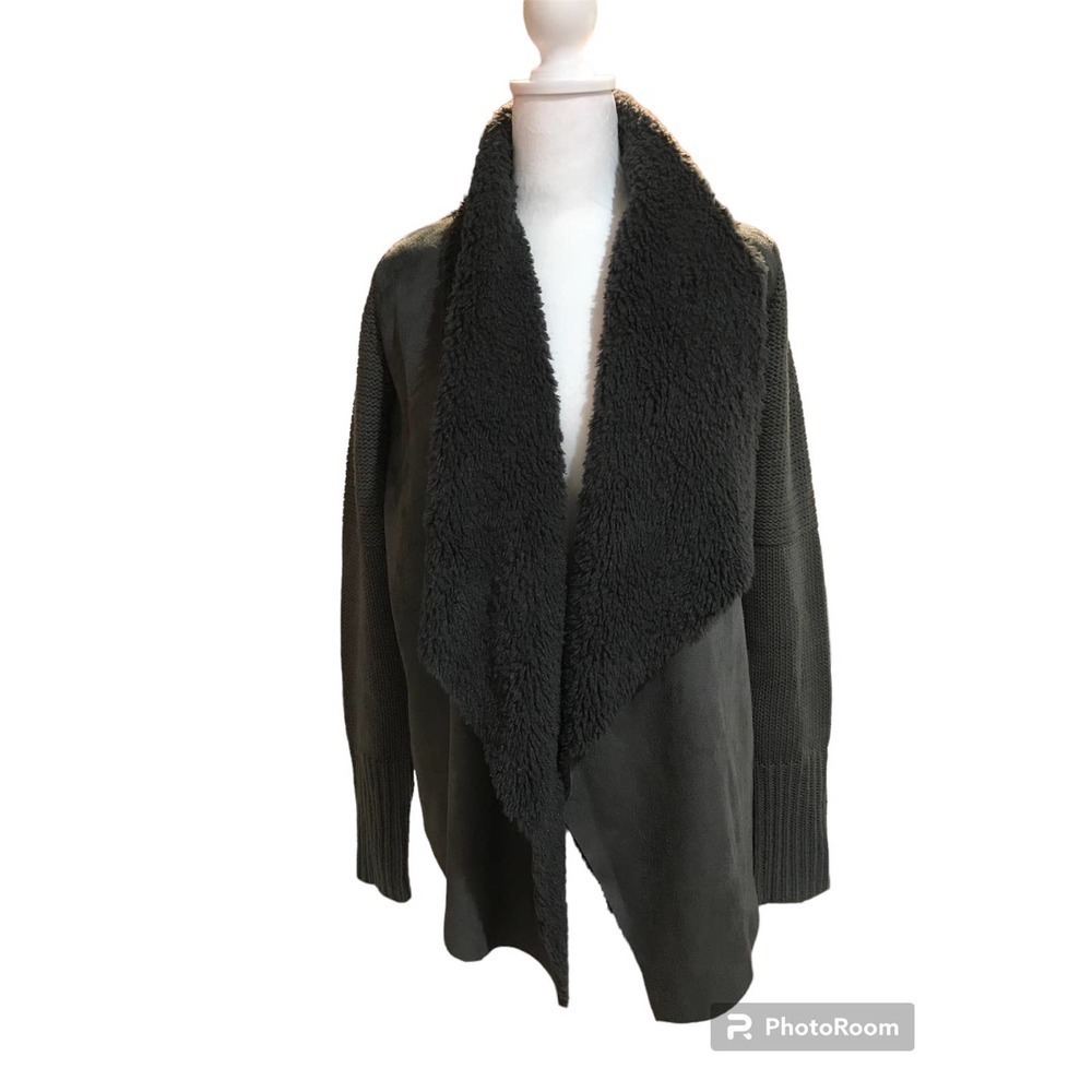 Wishlist‎ Blend Cardigan Medium Women's Open Front Sweater*
